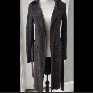 Express Brown Sweater Coat Sz. S